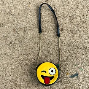 Wink emoji bag